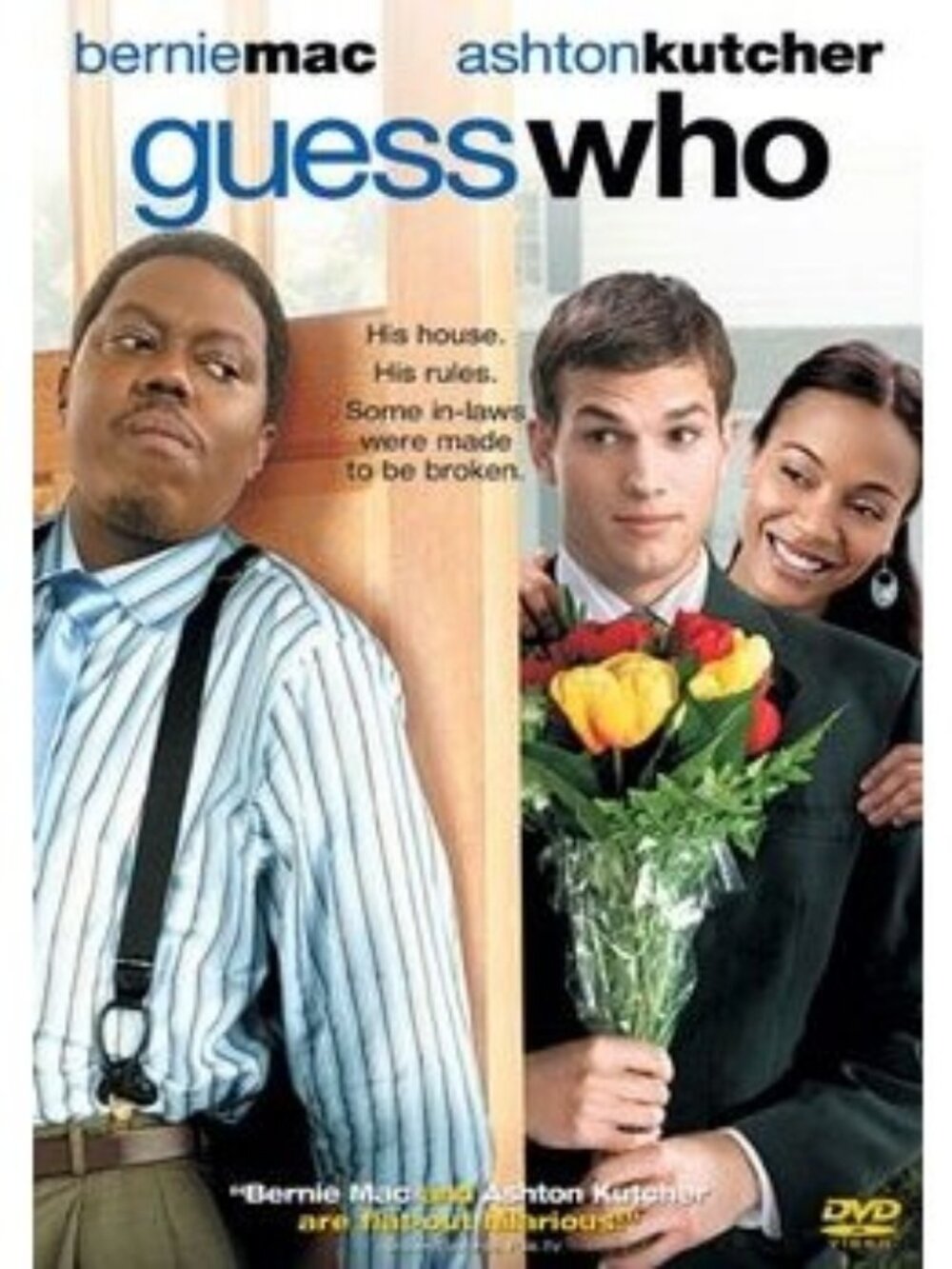 Guess Who 2005 Bernie Mac Ashton Kutcher Comedy Widescreen DVD Columbia Pictures
